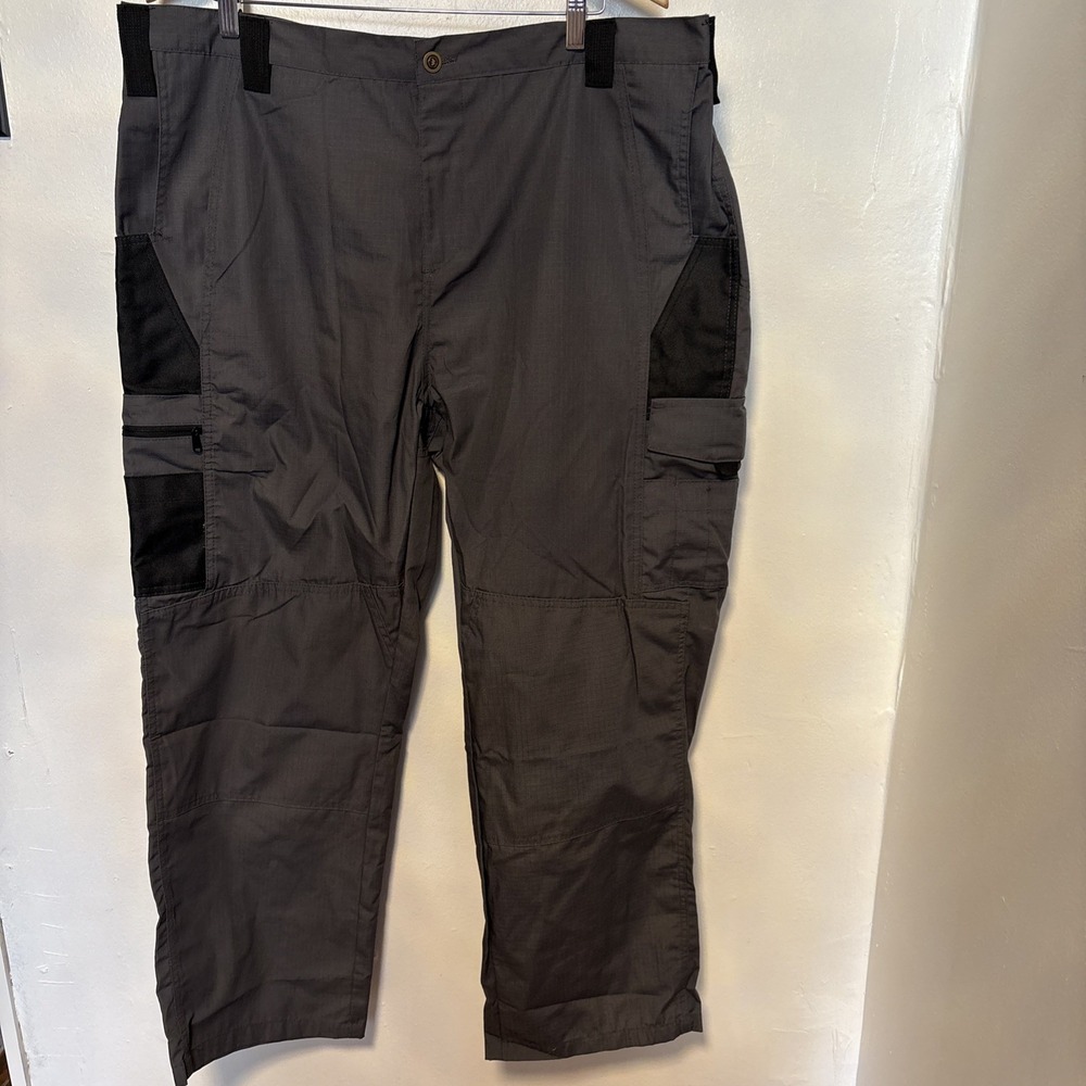 5.11 Tactical Series Pants Mens 3x Gray, BLACK Ripstop